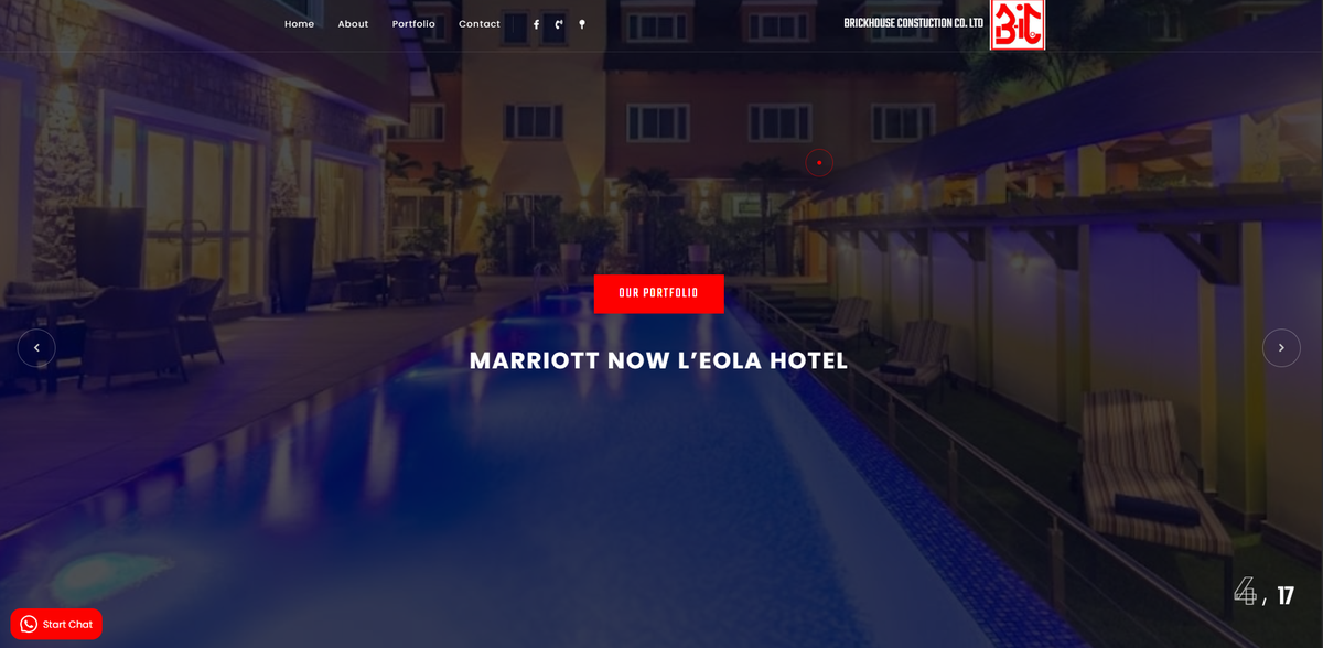 Screenshot of the BrickHouse project